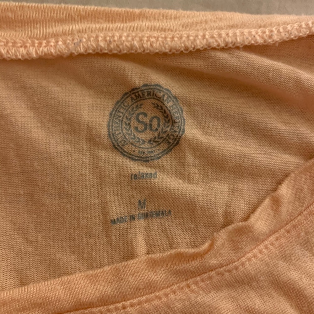Peach tee - Picture 2 of 2